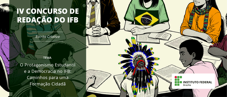 Concurso de Redação Mulicampi do IFB: inscrições abertas