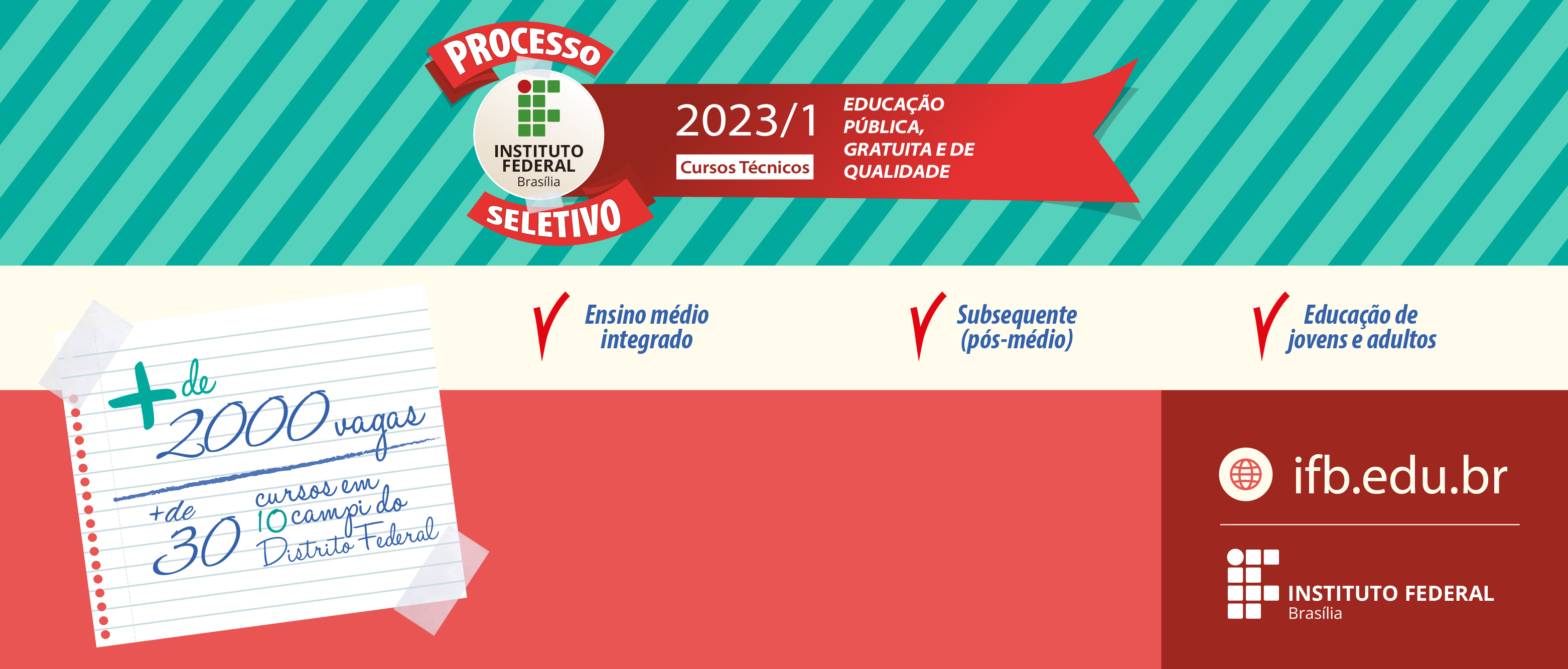Seleção para ingresso nos Cursos Técnicos