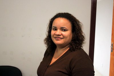 Estudante Tereza Dolores Pereira, iniciou o Curso Técnico em Comércio.